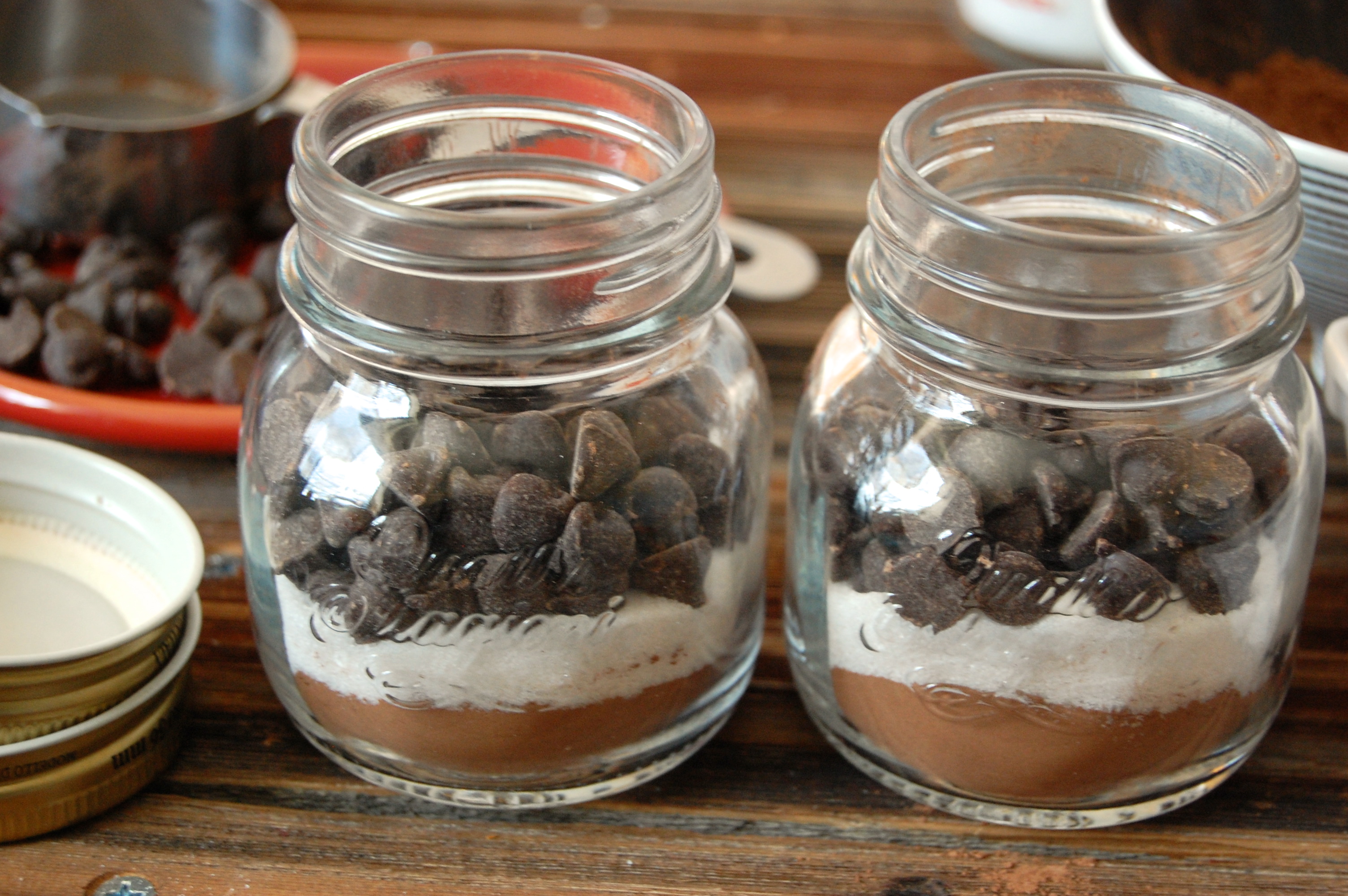 homemade hot chocolate kit