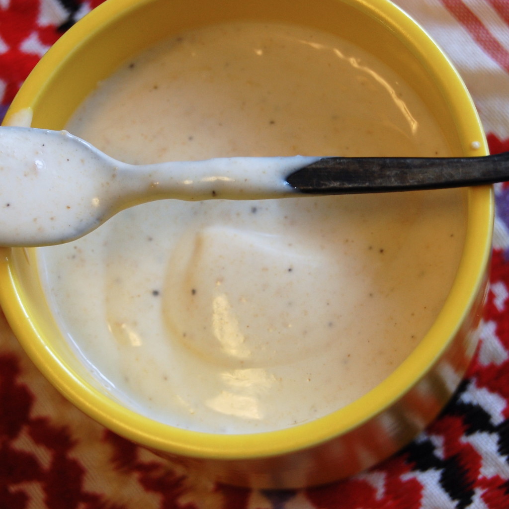 Yogurt Tahini Sauce for Baked Falafel | Uproot Kitchen