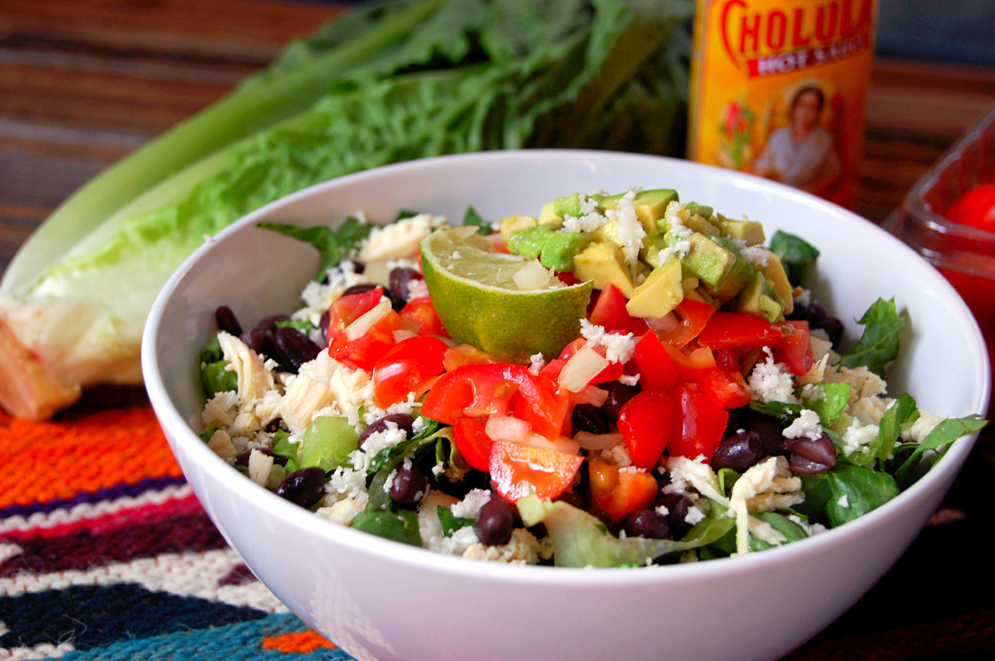 Chopped Mexican Salad Uproot Kitchen