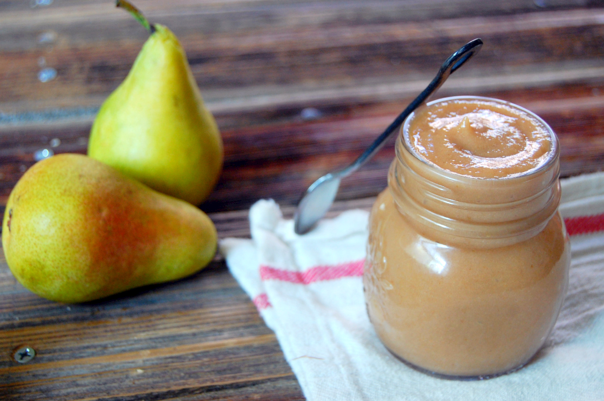 Slow Cooker Pear Butter