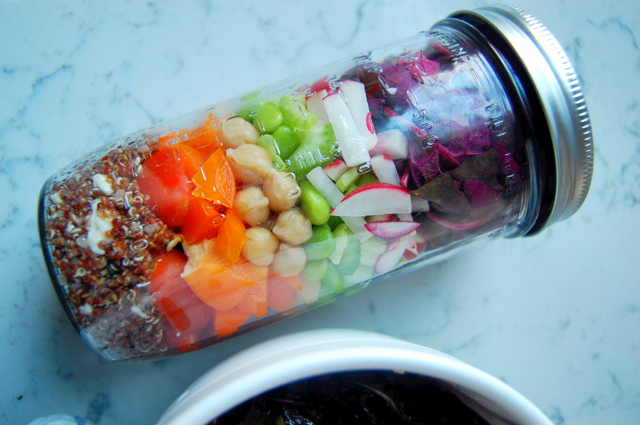 Southwestern Mason Jar Salad ⋆ Real Housemoms