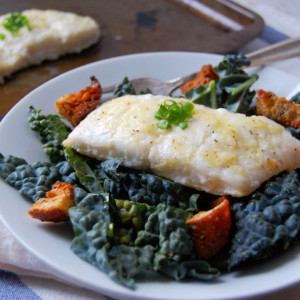 A simple Lemon Garlic Haddock recipe for a quick high-protein meal | uprootformoregon.com