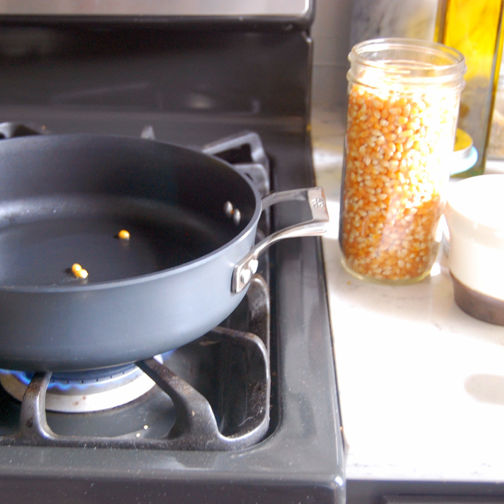 Maple and Sea Salt Stovetop Popcorn