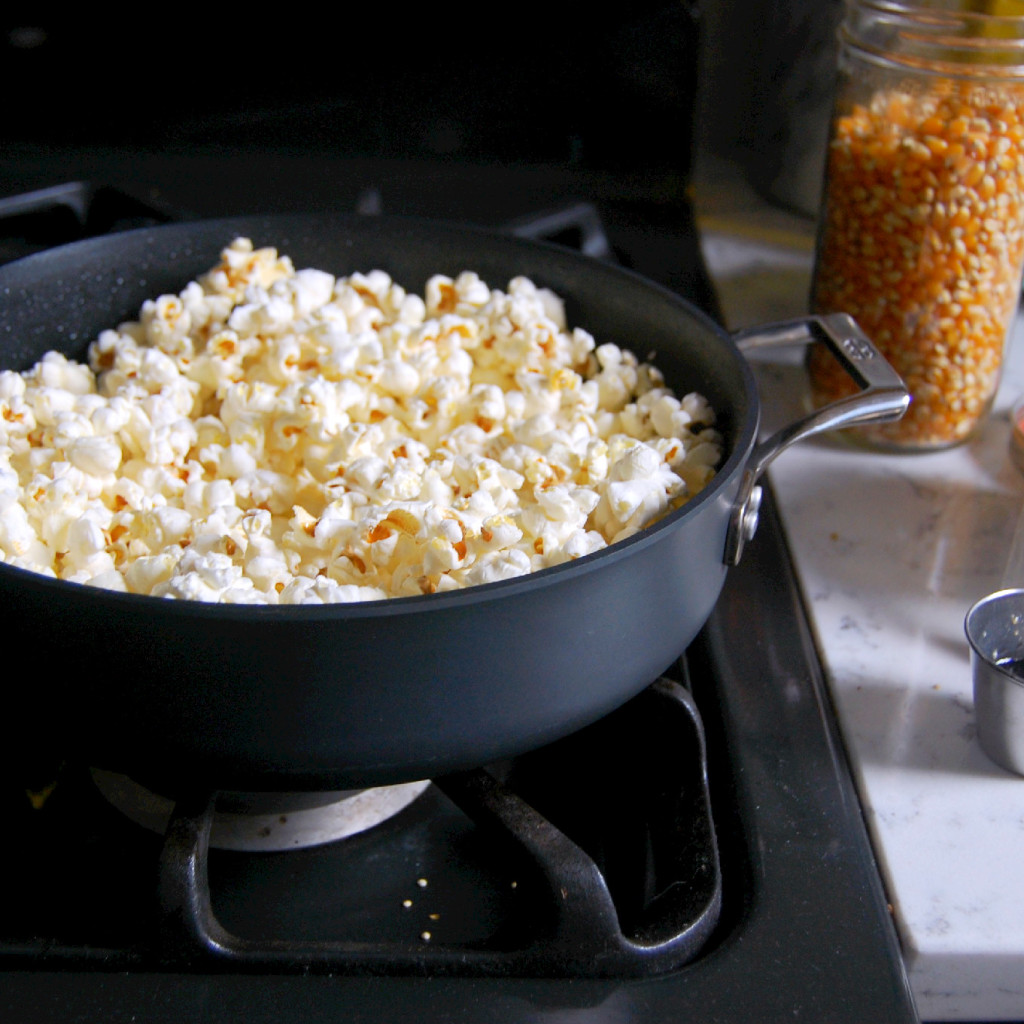 Perfect Stovetop Popcorn - Belly Full