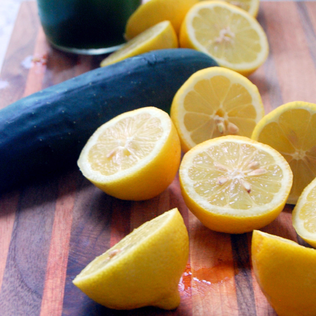 Ingredients for Cucumber Honey Lemonade | uprootkitchen.com