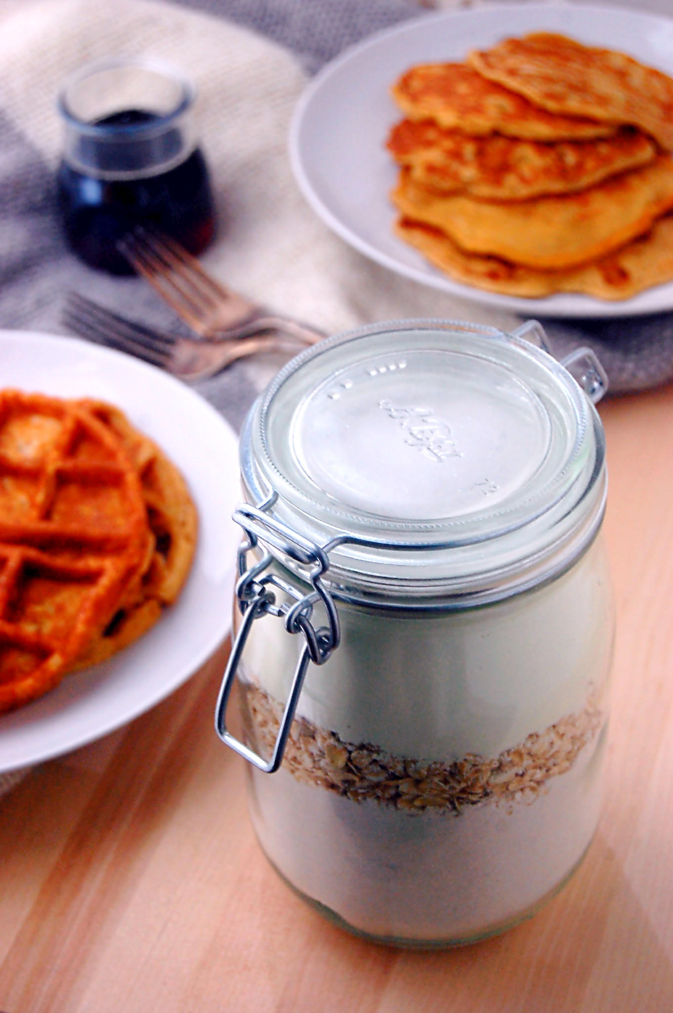 Edible DIY Gift Idea - Wholegrain Buttermilk Pancake Mix