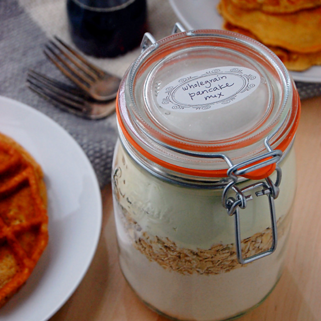 Homemade Wholegrain Buttermilk Pancake Mix