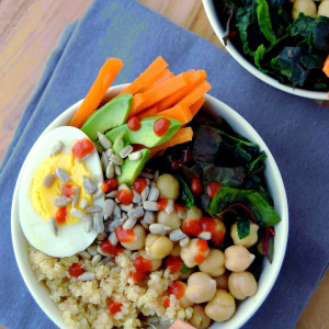 Simple and wholesome Veggie Grain Bowls, perfect for weekday lunches | Uproot Kitchen