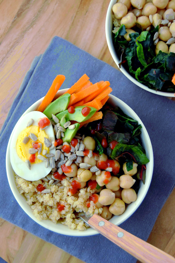 Simple and wholesome Veggie Grain Bowls, perfect for weekday lunches | Uproot Kitchen