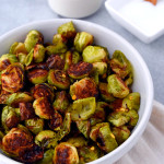 Simple Roasted Brussels Sprouts with Red Pepper Flakes