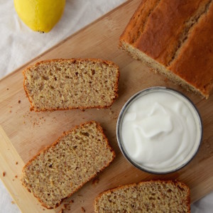 This Whole Wheat Yogurt Quick Bread is a 7 ingredient, one-bowl loaf you can throw together quickly for the week. | uprootkitchen.com