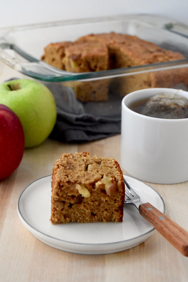 Whole Wheat Apple Cake | Snack or Dessert Recipe