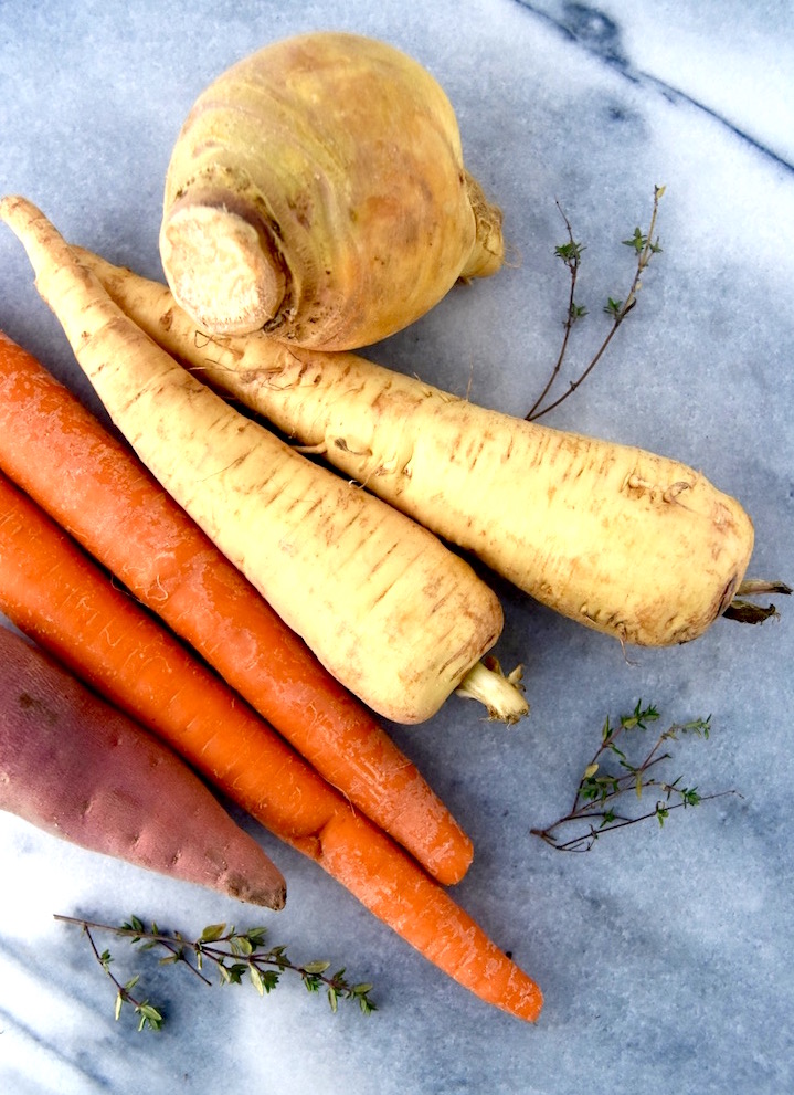 Vegan Hutspot (Dutch Root Vegetable Mash) - Earth to Veg