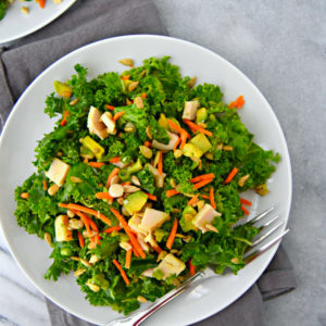 chopped kale salad | uprootkitchen.com