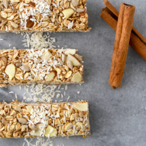 Coconut Chai Granola Bars