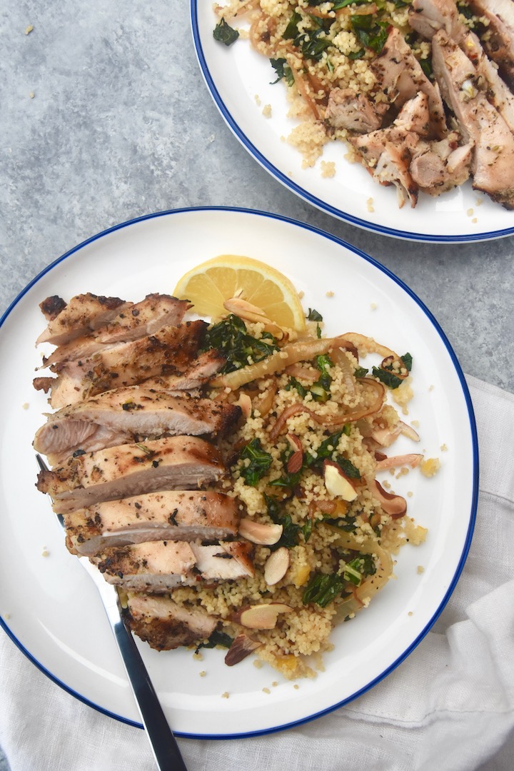 Garlic Herb Grilled Chicken Thighs | Uproot Kitchen